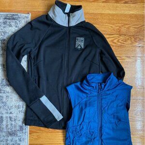 Oiselle vest and running jacket bundle